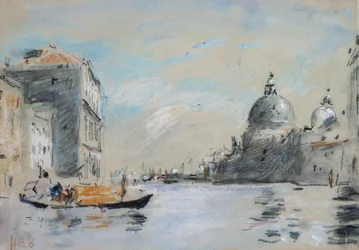 Il Canal Grande e la Chiesa di Santa Maria della Salute, Venezia